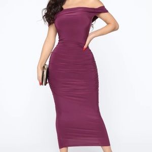 Fashion Nova Midi Dress
